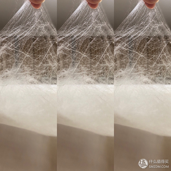 100%桑蚕丝长丝，在光照下的光泽